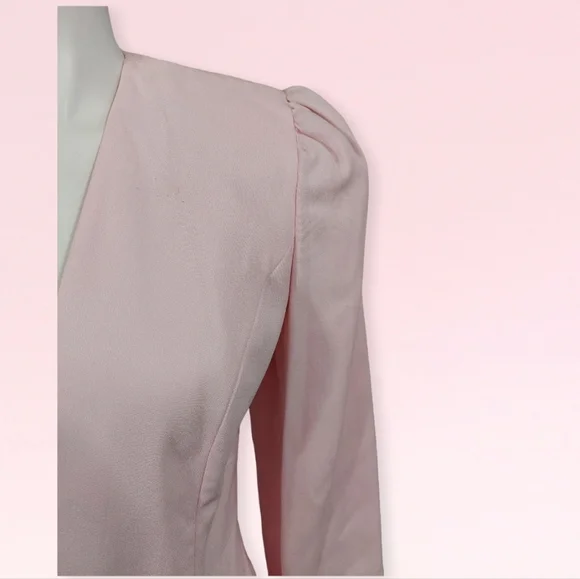 Opalis by Frank Hahn Pale Pink Skirt Set Women's Vintage Size 8 Made In USA - Picture 7 of 14